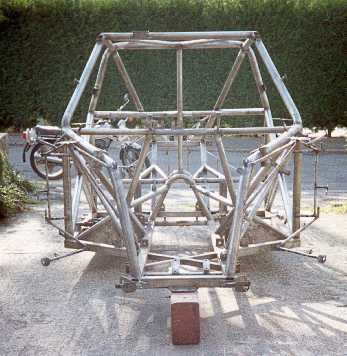 Clean chassis front view.