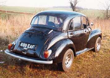 Rear side view