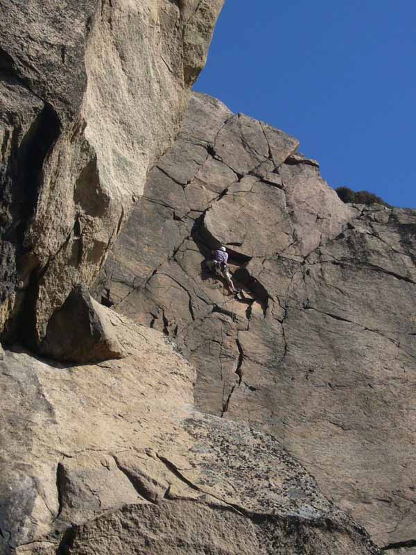 Unknown climber