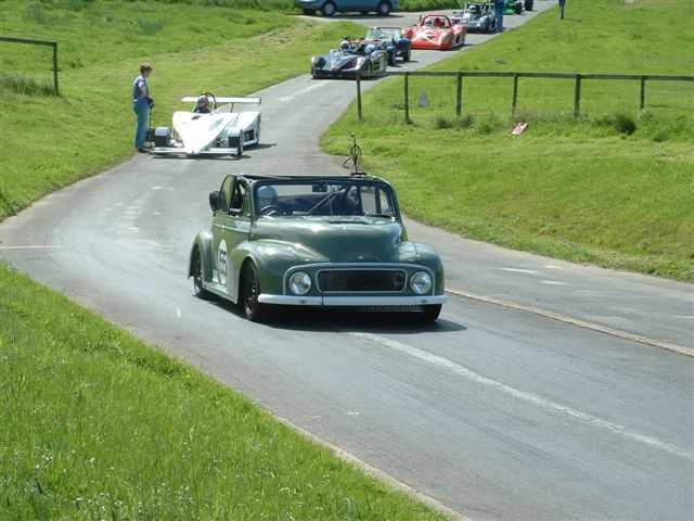 The Tyre Warming Area.