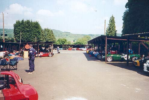 Shelsley Walsh Paddock