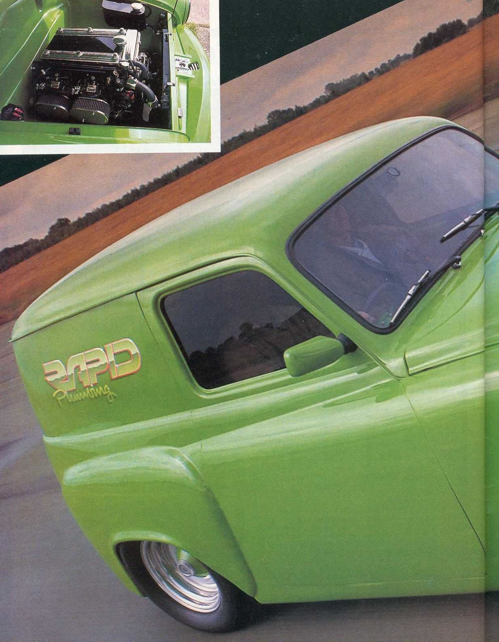 Rapid Plumbing Hillman Husky Van Street Machine Magazine Article Page 2